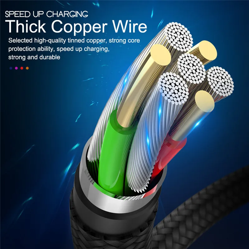 Premium USB Charging Cable - Fast Charge Data Cord, Various Lengths