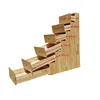 Ladder cabinet single selling mother bed cabinet ladder elevated bed ladder solid wood steps children's step cabinet locker 4