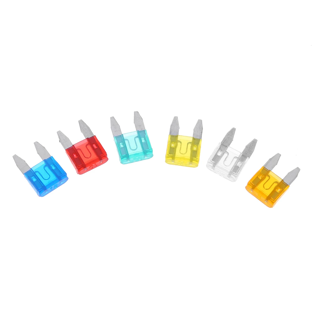 Auto Car Truck Mini 12v Car Fuses 5A 10A 15A 20A 25A 30A Mixed Set Kit Auto Truck Assecories audi car fuses kit circuit adapters and fuse set glass fuse kit 60-240pcs