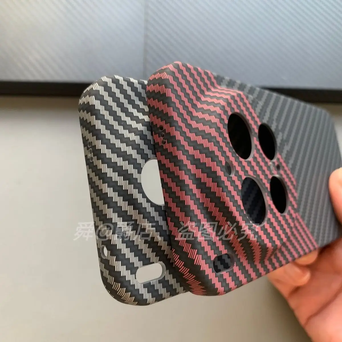 Carbon Fibre Slim Protective Back Cover Case