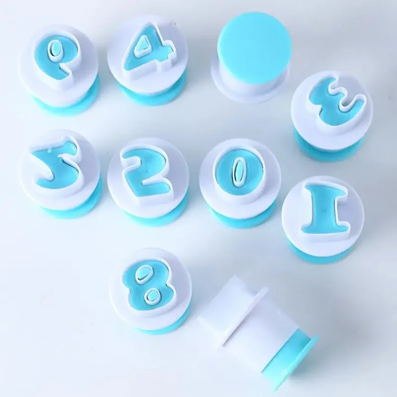 Description Picture 6 of itemBaking Pastry Mold Letter Fondant Cookie Cutter 26pcs Upper Lowercase Alphabet and 10pcs Number Cake Decoration Tools