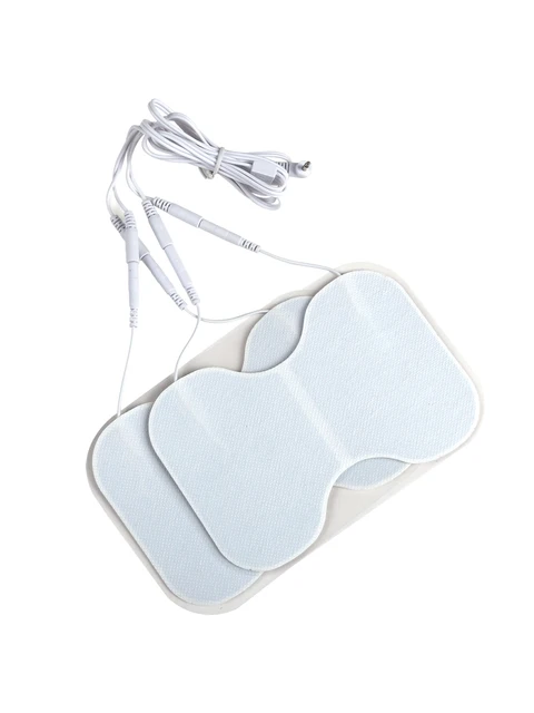 Replacement Electrode Pads for TENS Unit 2mm Plug Muscle Stimulator Stickers for Acupuncture Treatment Waist & Back Massager 3