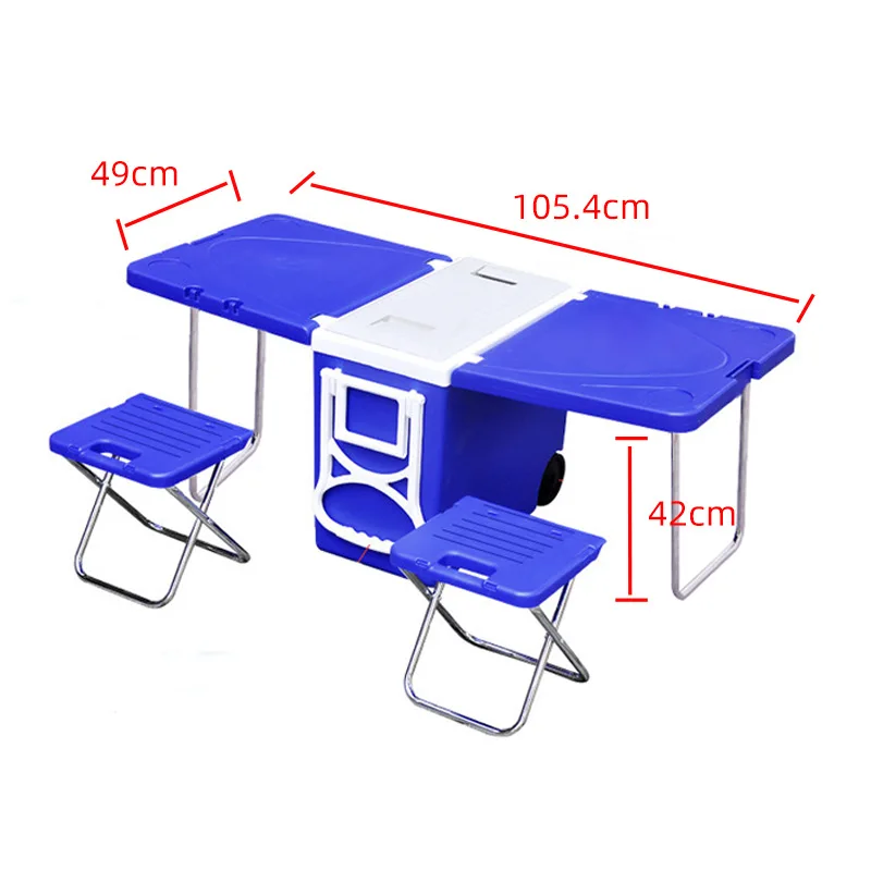 Portable 28L Multifunctional Folding Incubator Outdoor Picnic Table