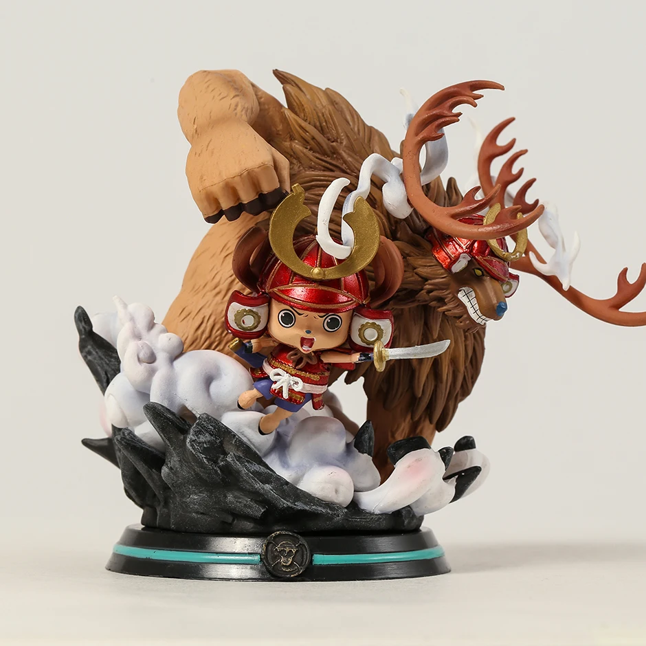 Anime One Piece Tony Chopper Wano Samurai Strengthen Monster Point Statue  Figure