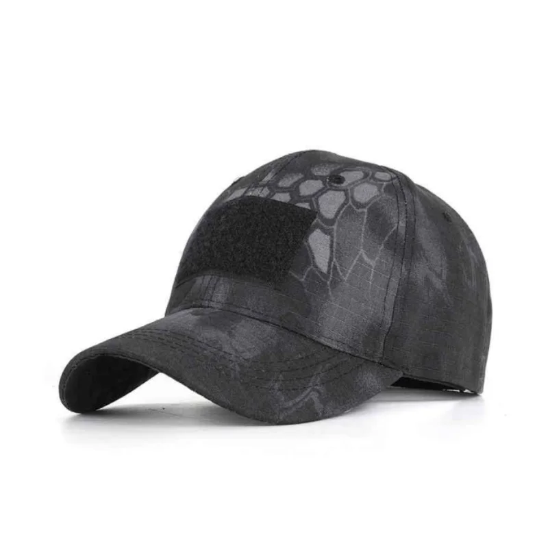 Men's Camouflage Hunting Tactical Caps Breathable Outdoor Hiking UV Protection Sun Hats, Summer Sunshade Baseball Caps Camo Cap