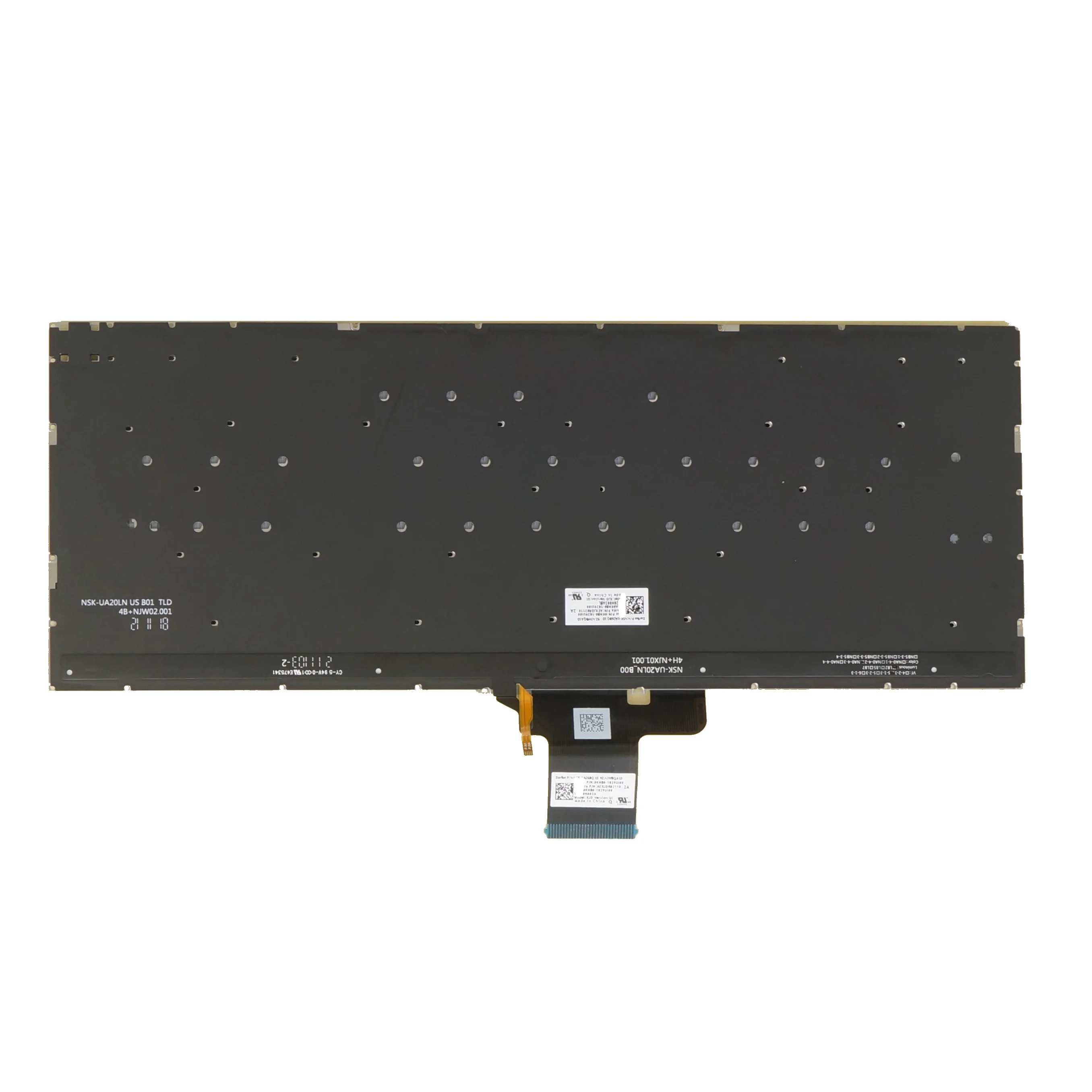 Teclado Portátil Retroiluminado para Asus Vivobook Eua la Espanhol K3400pa K3400ph X3400pa X3400ph Nsk-ua26bq - Imagem 2