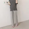 Pregnant Women's Pants Spring New Outwear Casual Pants Fashionable Solid Color High Waisted Trousers for Maternity Women 3