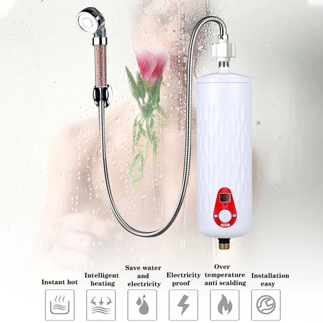 3 Modes Fast Heating 5500w Instant Electric Tankless Water Heater  Instantaneous Kitchen Bathroom Shower Hot Water Flow System - Electric Water  Heaters - AliExpress
