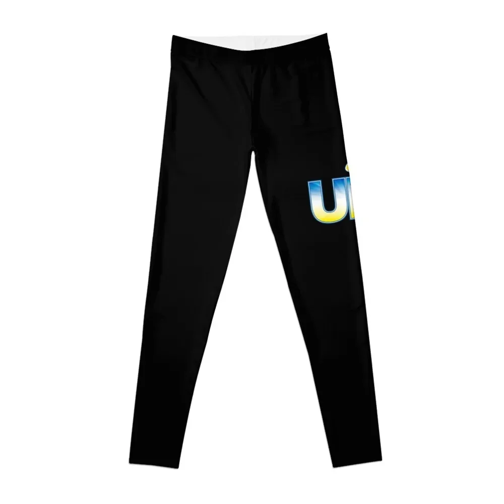 

University of Delaware UD '26 Logo - Blue Sunrise Leggings gym top legging push up Womens Leggings
