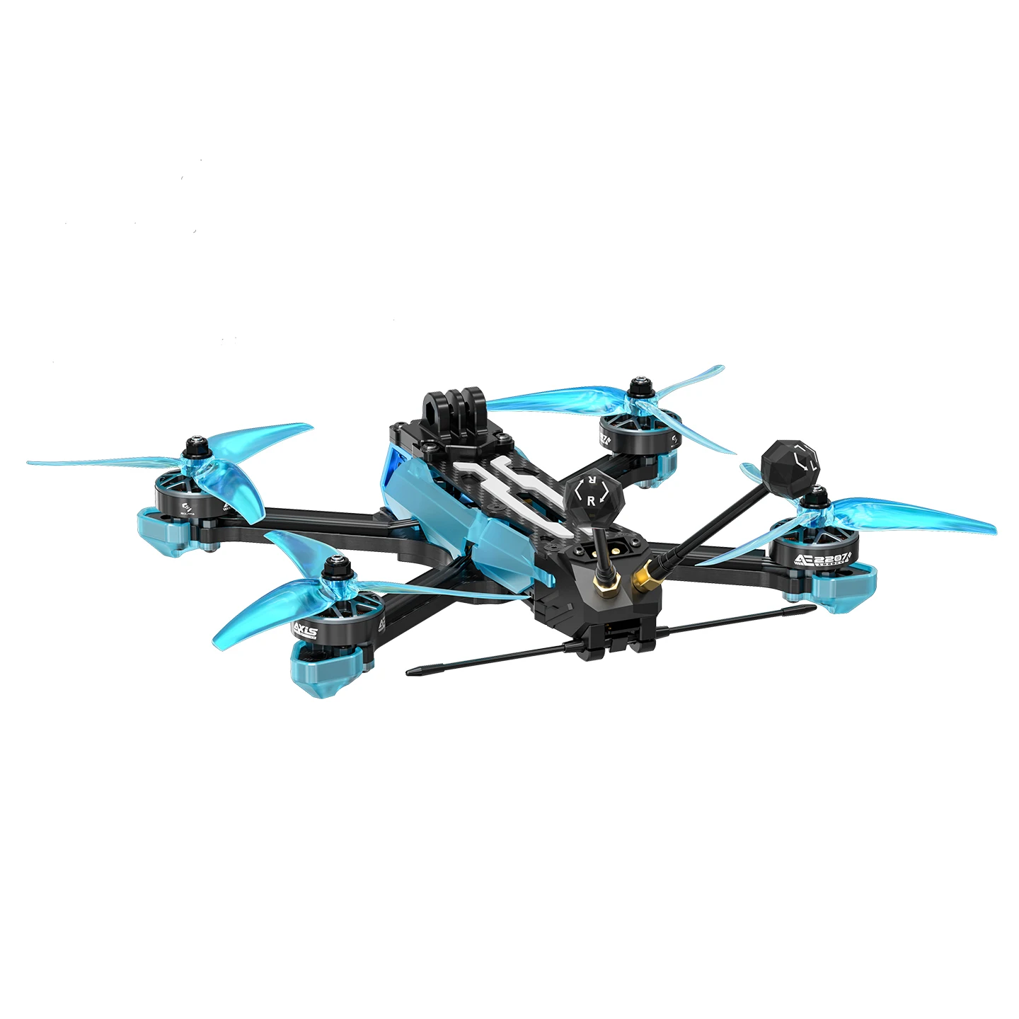 Axisflying Manta 5 SE V2 Squashed X H743 FC O4 Pro/Lite Digital System AE2207 V2 1960KV 6S Motor For 5 Inch RC FPV Drone thumbnail 4