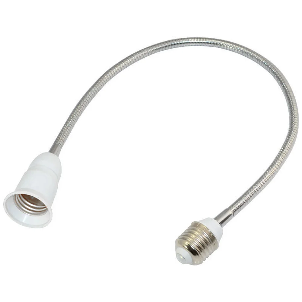 Socket E27 Flexible E27 Light Lamp Base Extender Bulb Adapter Converter Extension Light Holder Converter 20-60cm lamp bulb holder lamp holder lamp base lamp socket extender socket converter lamp socket adapter