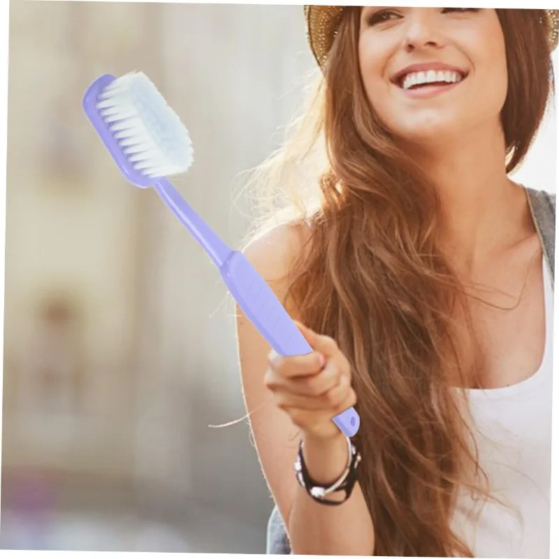 Colorful Super Long Toothbrush Oversized Bath Brush Oral Care Deep Cleaning Oral Cleaning Dentistry Brushing Teeth T