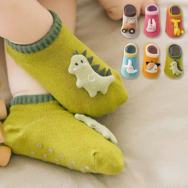 Baby Winter Anti Slip Short Socks Newborn Infant Boy Girl Cotton Thick Warm Floor Sock Toddler