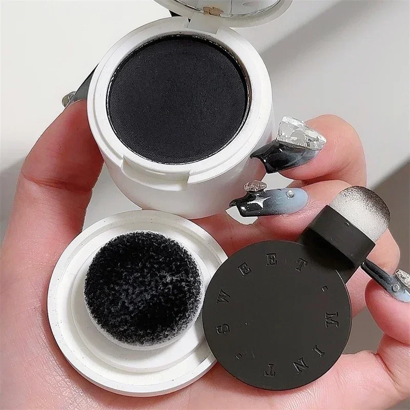 Hair Line Shadow Stick with Two Sponge Heads Hair Root Cover Up Waterproof Instant Modified Repair Shadow Powder Makeup