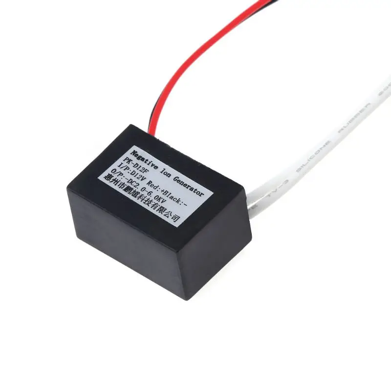 New for Dc 12V High Output Air Ionizer Airborne Negative Anion Generator DIY air purifier