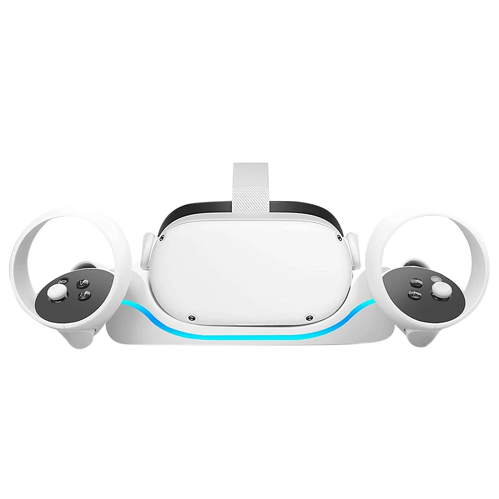 

Подставка VR для Oculus Quest 2, настенная зарядная док-станция с подсветкой
