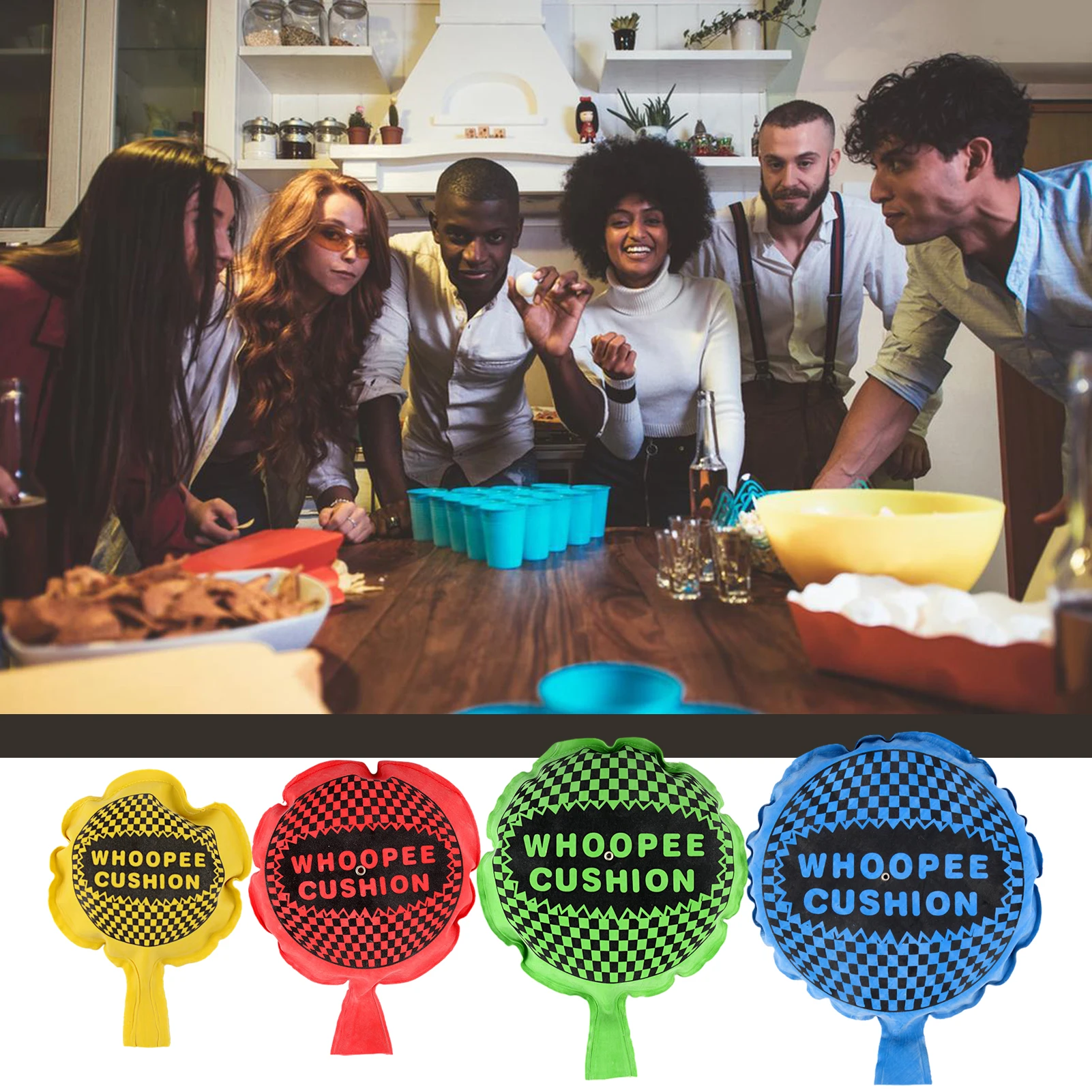 Whoopee Cushion Kids Fun Baby Prank Toys Jokes Gags Pranks Maker Trick Funny Toy Fart Pad Pillow Perdushka Toy Halloween Toys