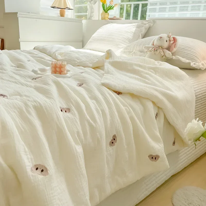 Summer Ice Cool Thin Quilt Comforter Soft Air Conditioning Quilt Duvet Blanket Bed 150 Single Bed Quilt summer quilt summer quilt set bed comforter