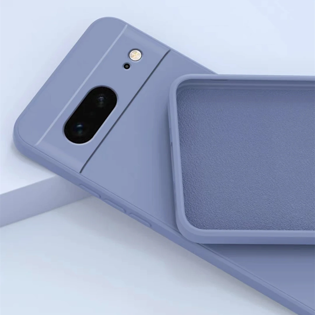 Per Google Pixel 8 Custodia In Silicone Liquido Cover Google Pixel 8 Pro Shell Fundas Coque Soft Tpu Paraurti Posteriore Pixel 8