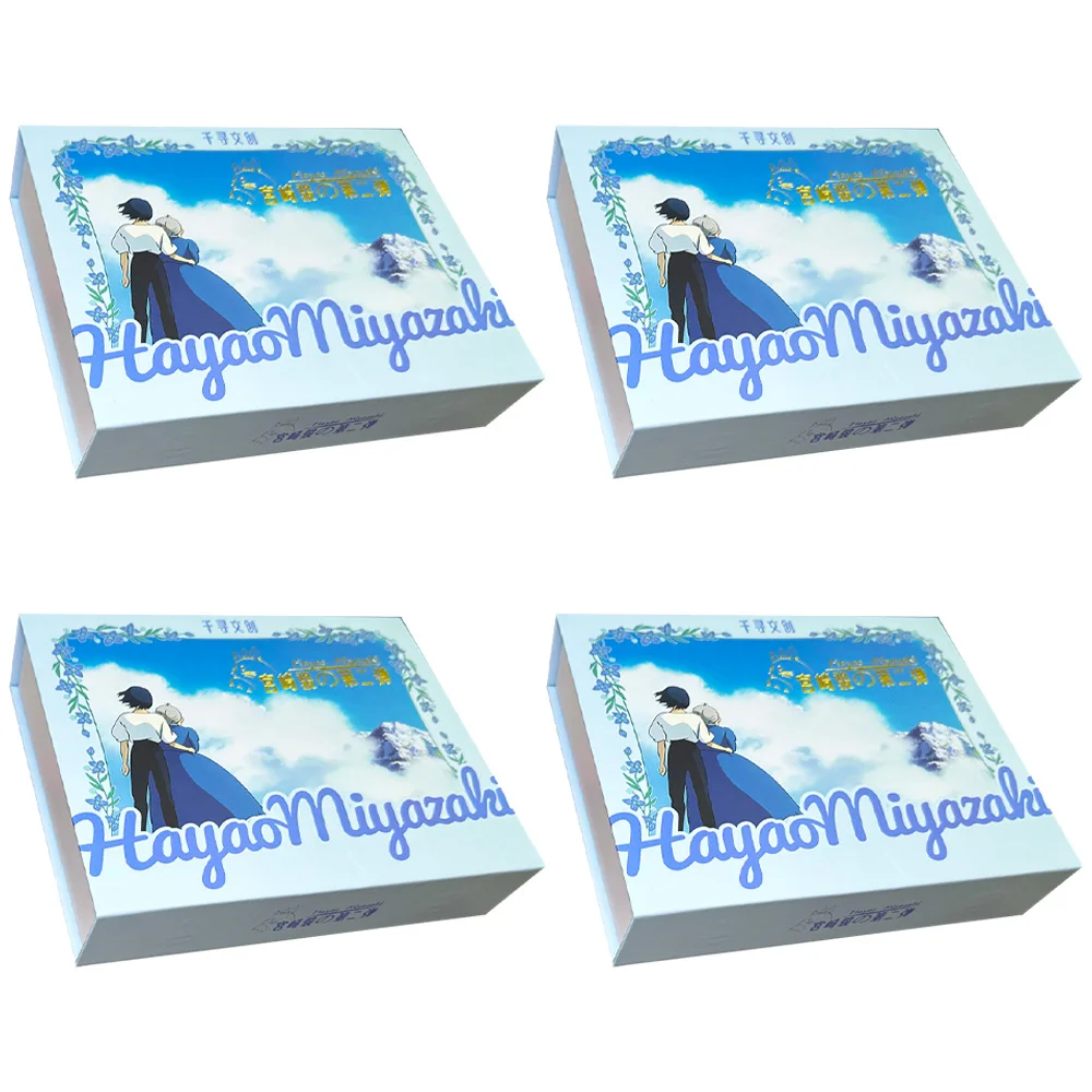 Hayao Miyazaki Greeting Card Fairy Tales Classic Childhood Memories Cherished Children's Toy Birthday Gif
