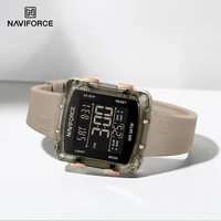 New Style NAVIFORCE Electronic Watch for Woman Fashion Women's Day Date Display Watches Digital Waterproof Silicone Wristwatch