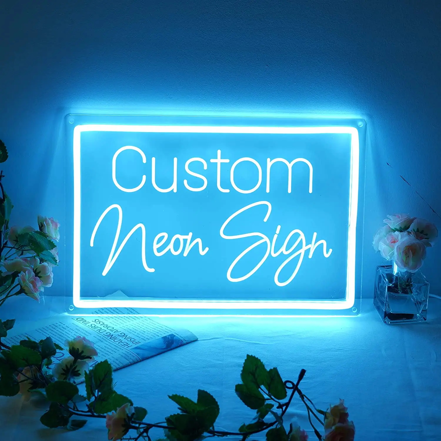 

Custom Neon Signs Neon Lights for Wall Decoration Personalized Led Neon Signs for Bedroom Wedding Birthday Party Bar Logo Decor