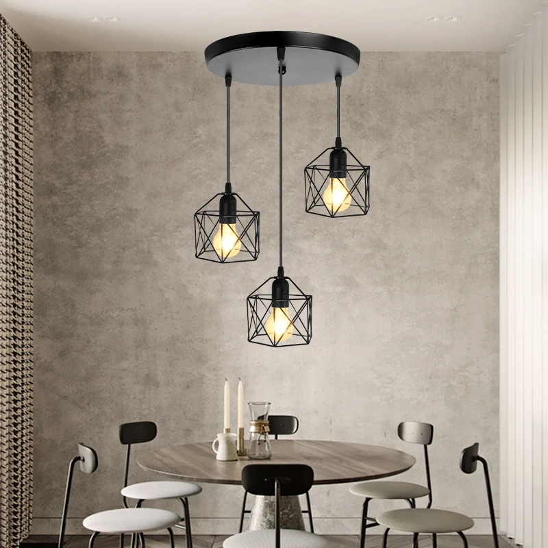 Pendant Light E27 LED Modern Chandelier Ceiling Lamp Luminaire Hanglamp Bedroom Dining Room Home Decoration Ramadan Chandelier 3