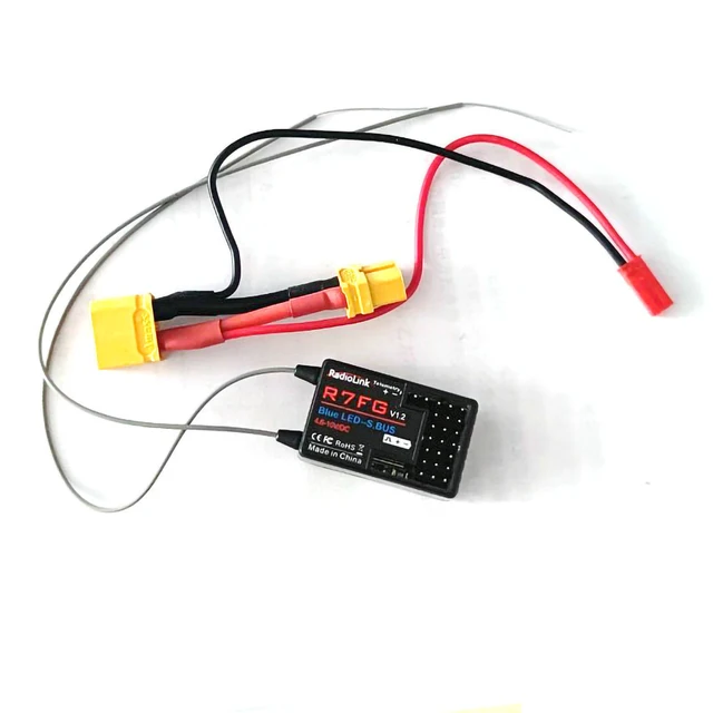 RadioLink RC6GS V3 2.4GHz 6CH LCD Screen Remote Controller with R7FG