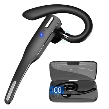 EARDECO Gancio per l'orecchio Cuffie wireless HiFi Bass Stereo Musica Business Cuffie Bluetooth Auricolare Auricolare Bluetooth per telefono