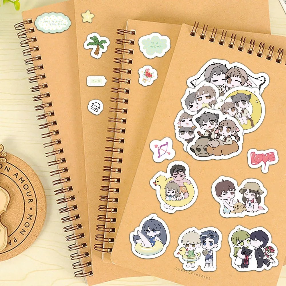 크리에이티브 아카데미 휴일 스티커, 노트북 핸드북 전화 케이스, 해변 장식 스티커, 신제품, 8 개