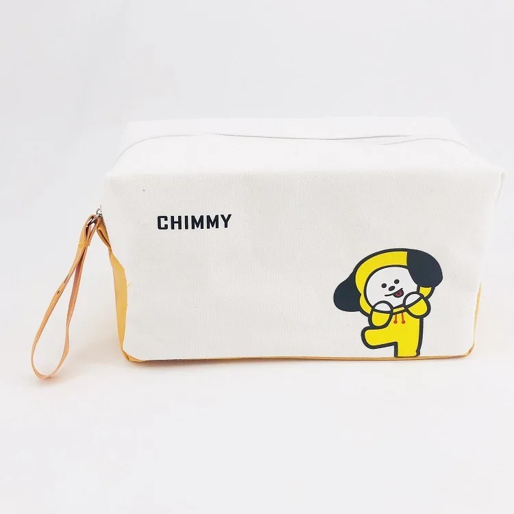 ตัวเลือกสินค้า กระเป๋าใส่เครื่องเขียนลายการ์ตูน BT21 น่ารัก
