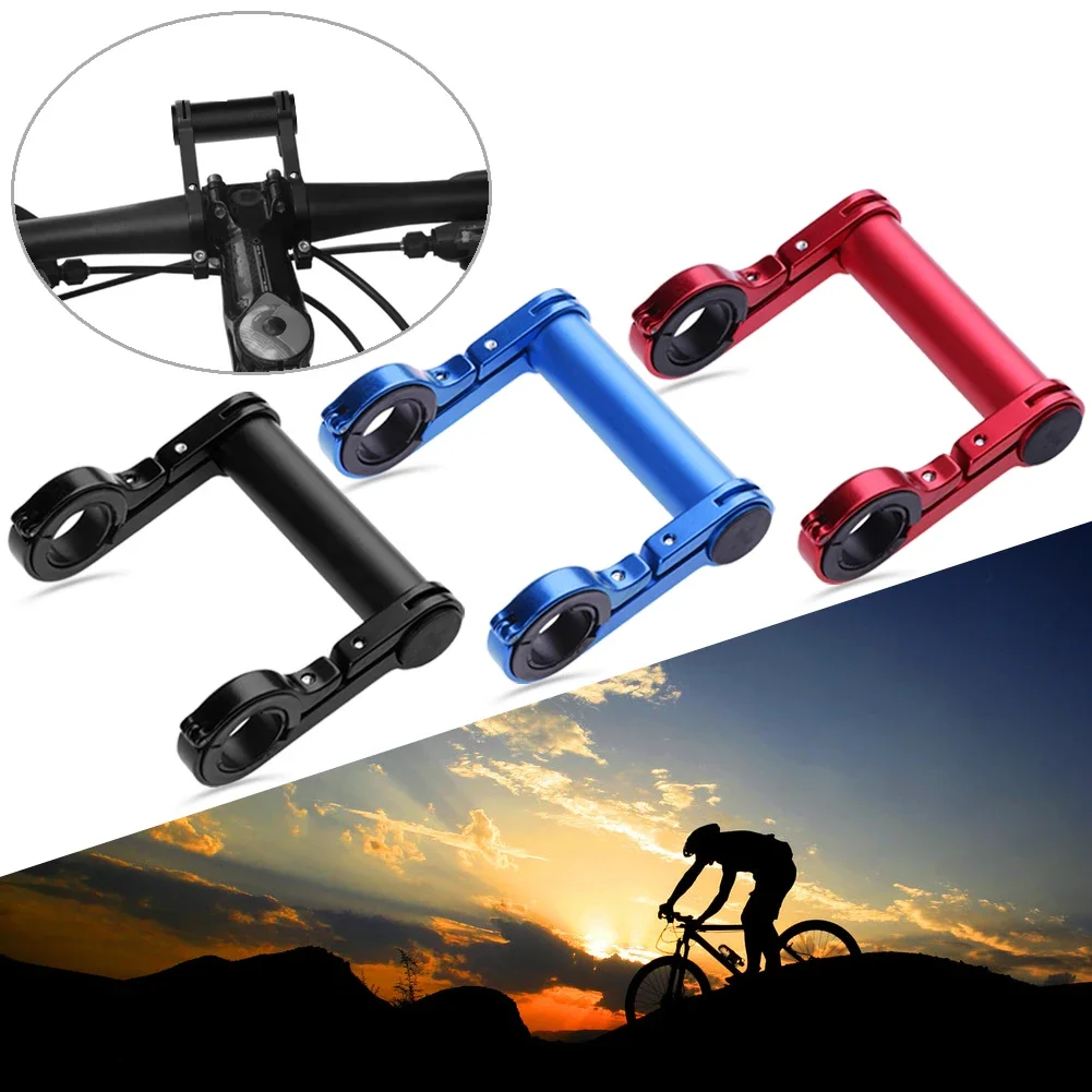 10cm Bicycle Light Holder Bike Handlebar Extender Lamp Phone Mount Stand