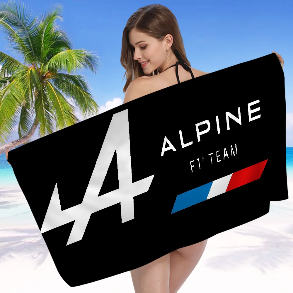 A-Alpine Automobiles Microfiber Blanket Quick Drying Beach Towels Oversized Printing Super Absorbent Pool Towel Blanket 5