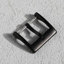 Premium Brushed Matte Stainless Steel Buckle - Available in Various Finishes and Sizes - 20mm (Rose gold buckle)