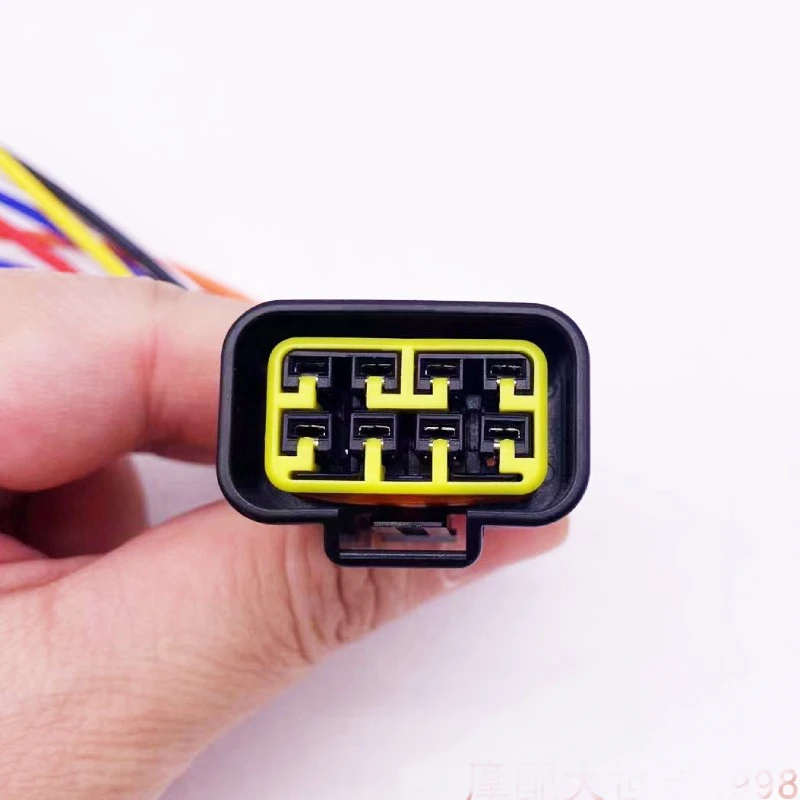 オートバイのイグニッションコネクタ,8ピン,ヤマハjog,100cc