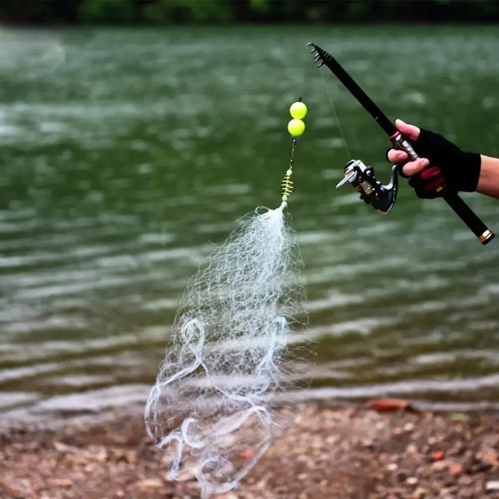 Throwing Net Keeping Lures Fishing Feeder Trap Spring Lake Multi