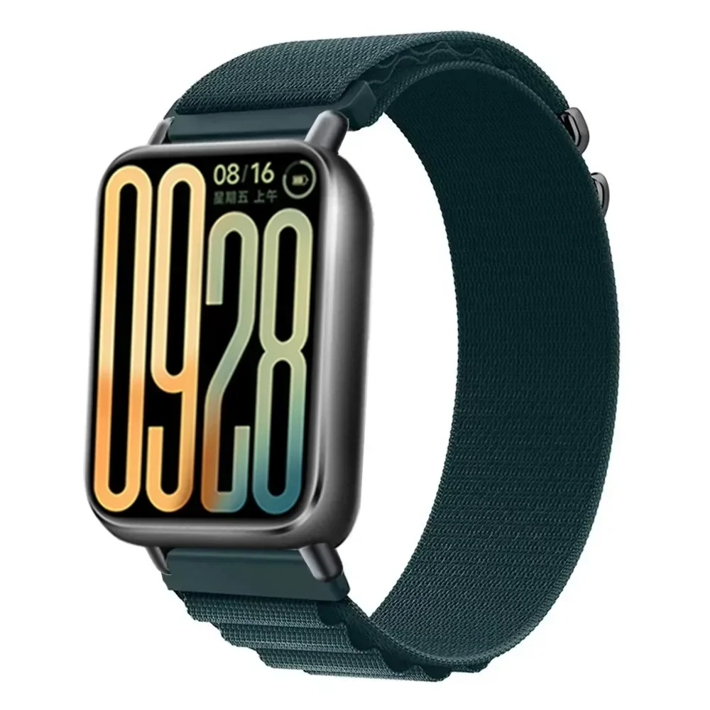 Premium Alpine Loop Nylon Strap - Adjustable Bracelet for Smartwatches and Fitness Trackers