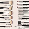 Set de brochas de maquillaje profesional completo: 3 a 20 piezas | Emoape