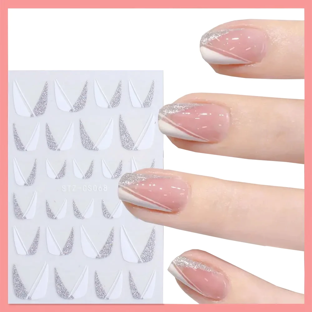 Buy Wholesale China New Design Nail Stickers Art Salon French