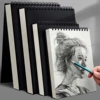 1 Pack 30-Sheets ,Sketch Book, Top Spiral Bound Sketch Pad, Acid Free Art Sketchbook Artistic Drawing Painting Writing Paper For 1