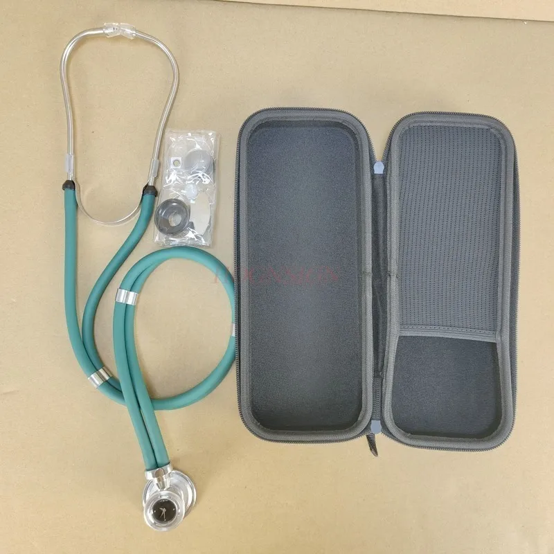clock Stethoscope + Box Professional Double Tube Medical Heart Recorder Multifunctional Price Suitable Portable Stethoscope