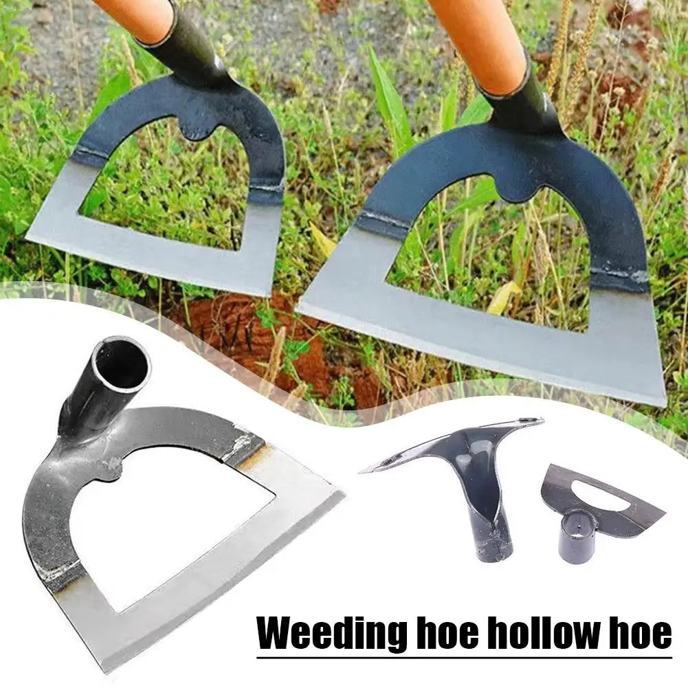 Handheld Holle Hoe Verdikte Mangaan Staal Landbouw Weeding Hoe Planten Groente Tuinieren Lossende Bodem Weeding Tool Image 5