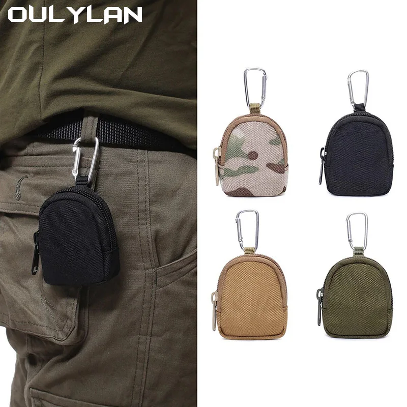 

Мужская поясная сумка Oulylan для ключей, аксессуары для кемпинга и охоты, универсальная армейская сумка для повседневного ношения, 2 шт., тактическая сумка, военная поясная Сумка Molle