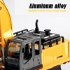 Huina 531 RC Excavator Trucks 11CH 1:16 Alloy Remote Control Engineering Digger Truck Model Electronic Heavy Machinery Toys 2