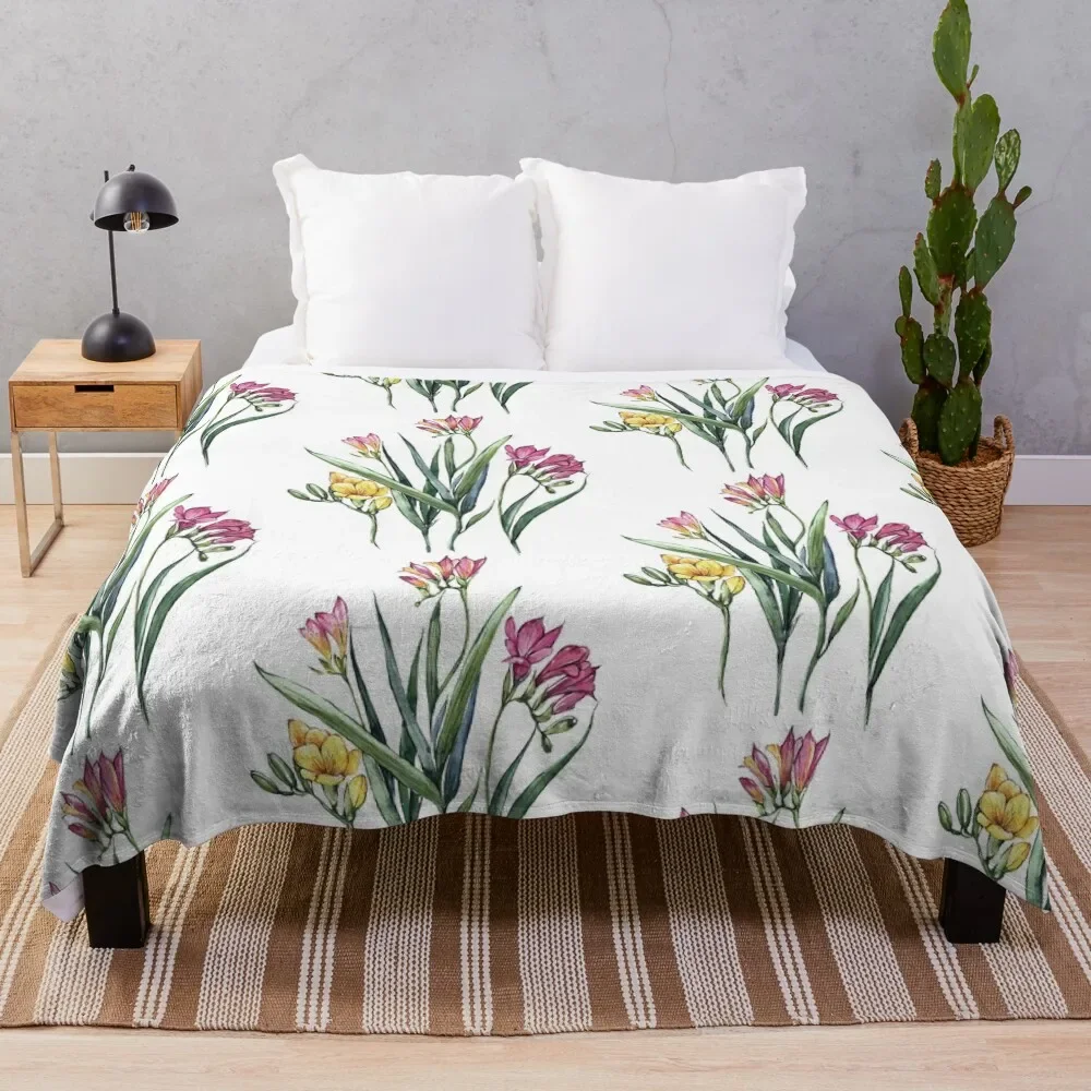 

Плед freesias, мягкое пледовое покрывало для кровати, одеяла