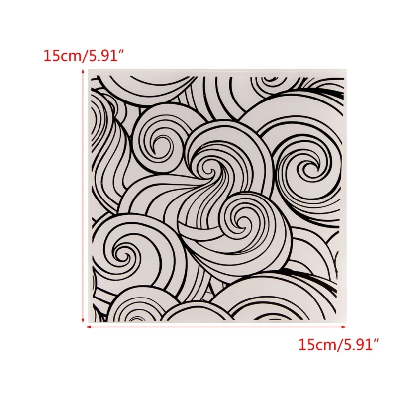 Plastic Embossing Folder for Scrapbooking DIY Album Card Making Decoration