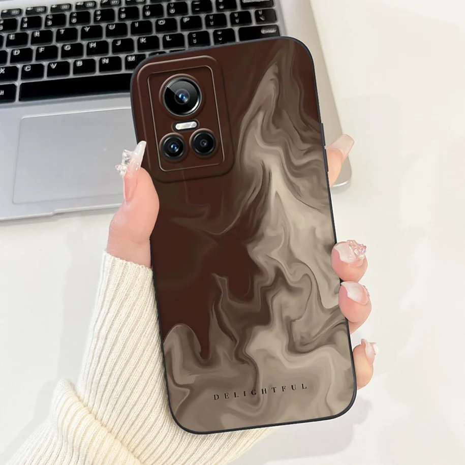 Floral Shockproof Silicone Matte Phone Case – Stylish & Protective TPU Cover
