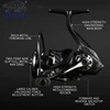 Okuma Fishing Reel No Gaps 15KG Max Drag Spinning Reel  Metal Spare Spool Saltwater Reel Fishing Accessories Carp Reel 5