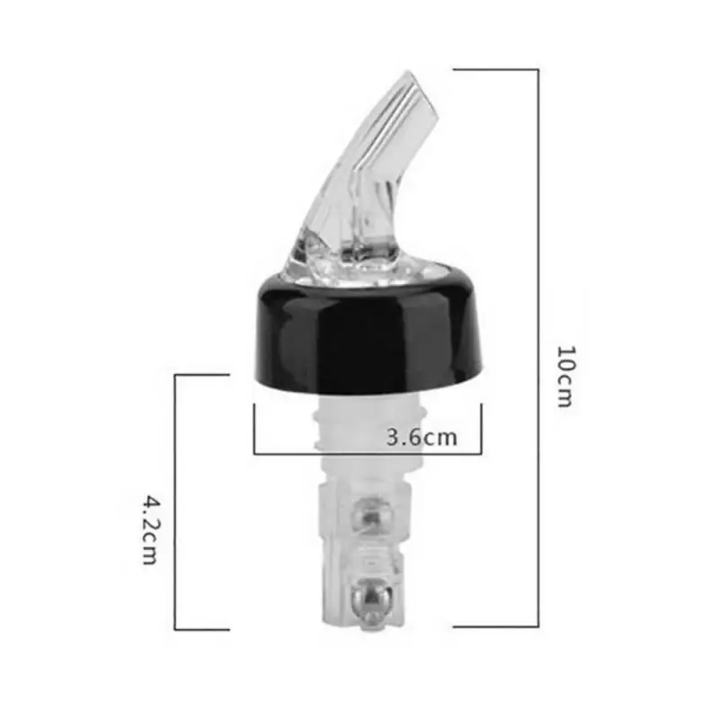 Wine Pourers 1PC Portable 20ml/30ml Quantitative Wine Pourer Alcohol Liquid Dispenser Measuring Oil Bottle Spout Wine Decanter Bar Tool liquor pourers wine pourers liquor dispenser wine accessories