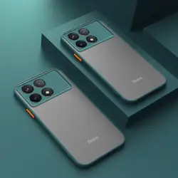 Matte Translucent Hard Protective Phone Case - Premium PC Bumper Design for Note13 Pro Plus 5G (Dark Green)